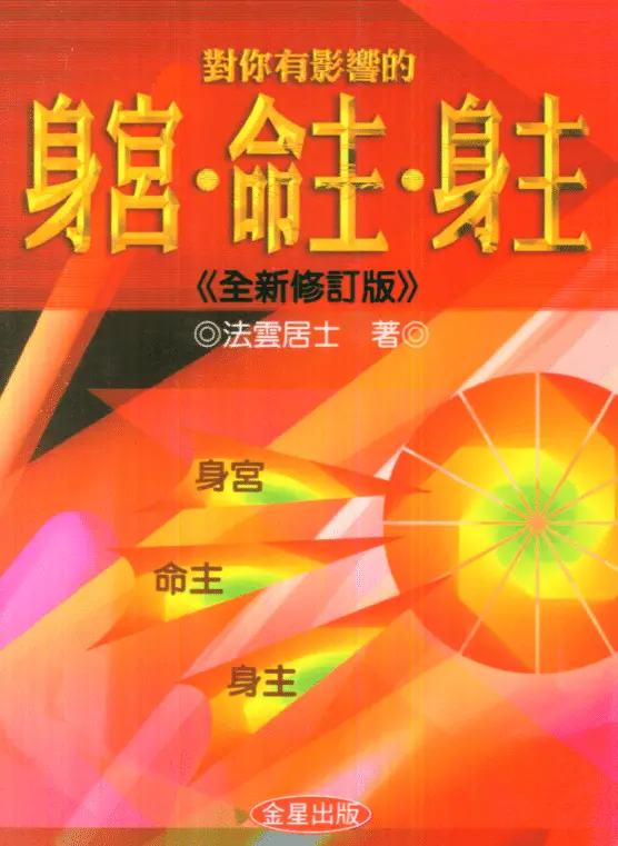 法云居士:对你有影响的身宫命主身主(全新修订版) 易学 第1张-