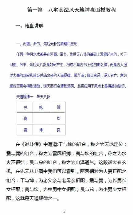 赵玄《八宅真法风天地神盘面授教程》155页 堪舆阳宅 第3张-
