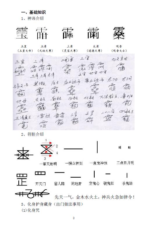 茅山派和神霄派法术笔记 54页 国学古籍 第3张-