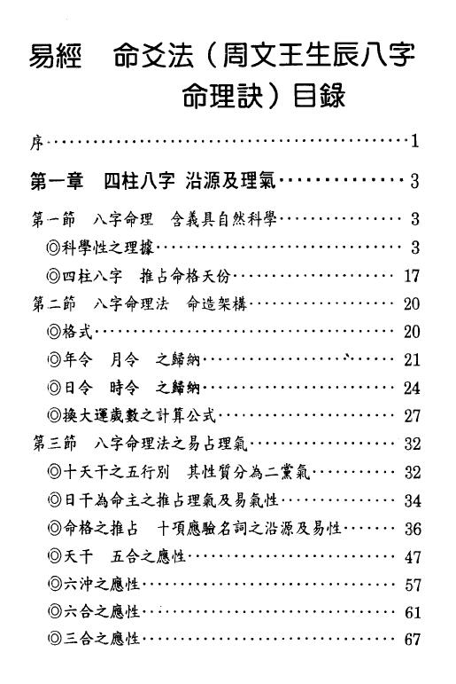 张庆和 易经命爻法生辰八字命理诀 高清版 八字命理 第2张-