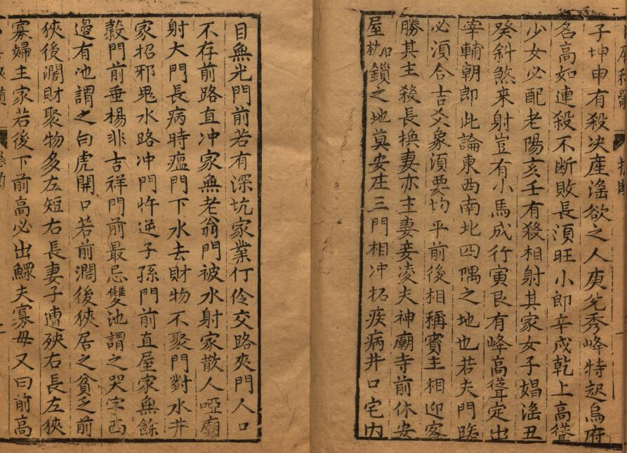 卜居秘髓 图解二卷 新增三卷 明万历二十三年金陵建阳叶贵近山书舍刻本 国学古籍 第3张-