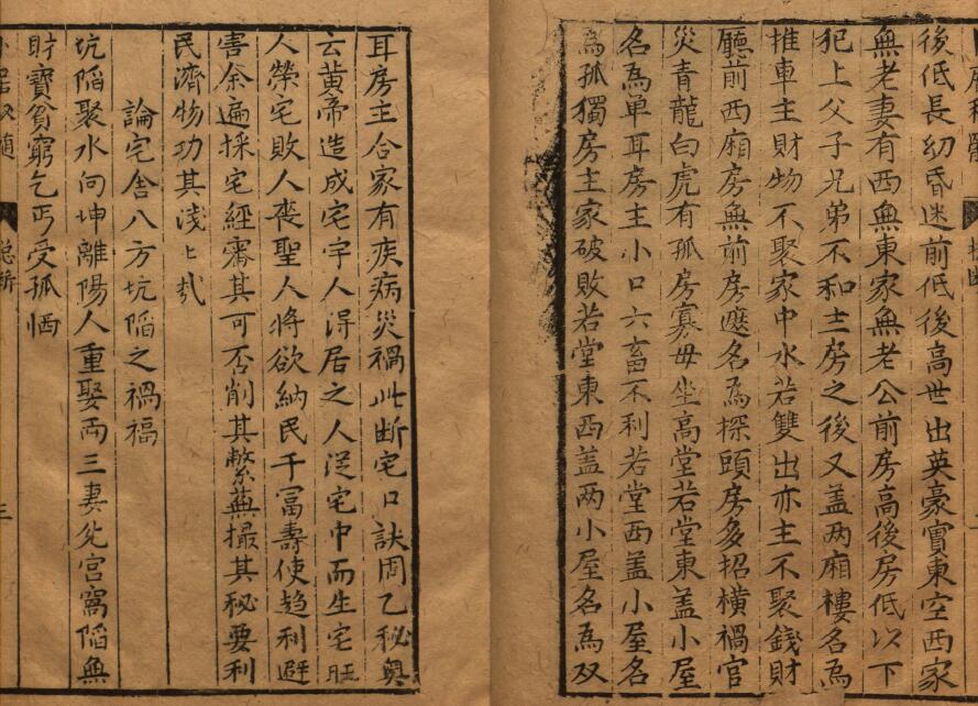 卜居秘髓 图解二卷 新增三卷 明万历二十三年金陵建阳叶贵近山书舍刻本 国学古籍 第4张-