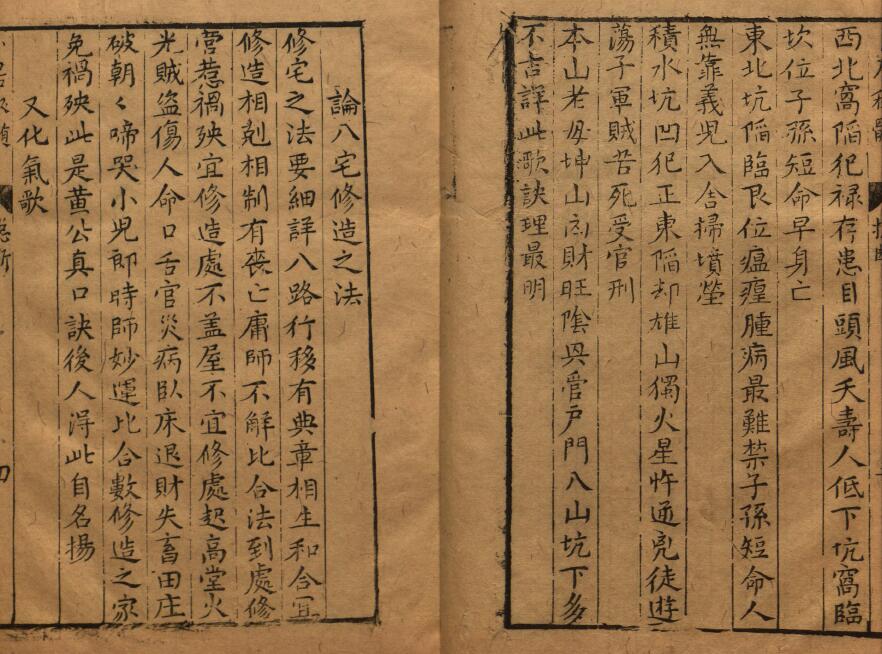 卜居秘髓 图解二卷 新增三卷 明万历二十三年金陵建阳叶贵近山书舍刻本 国学古籍 第5张-