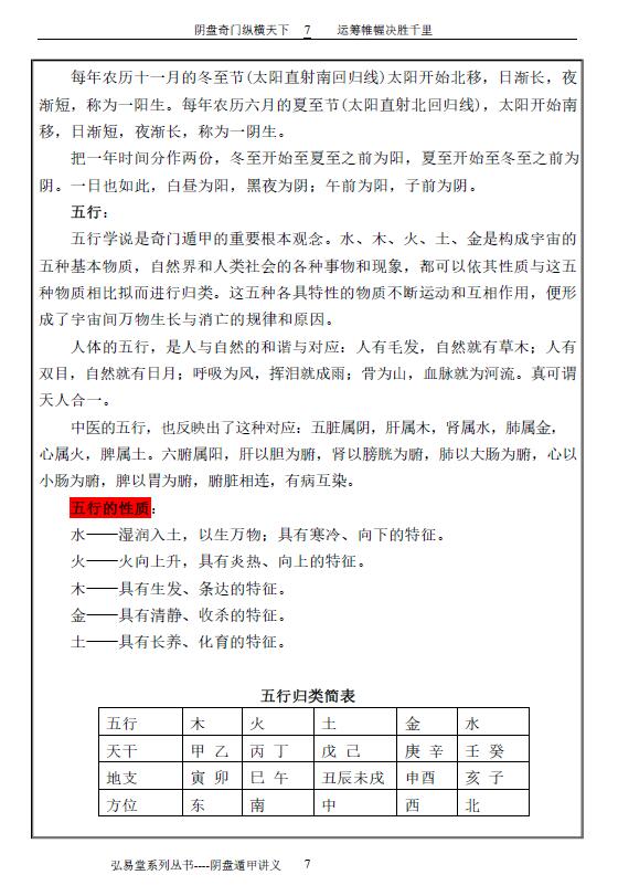 弘易堂《阴盘奇门遁甲讲义》265页 奇门三式 第4张-