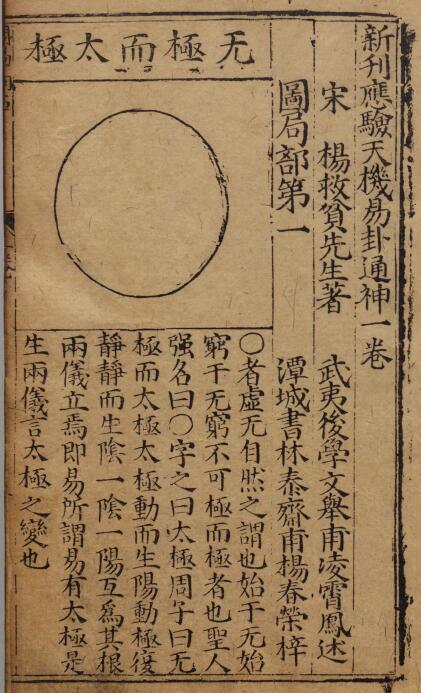 术藏古籍《新刊应验天机易卦通神》