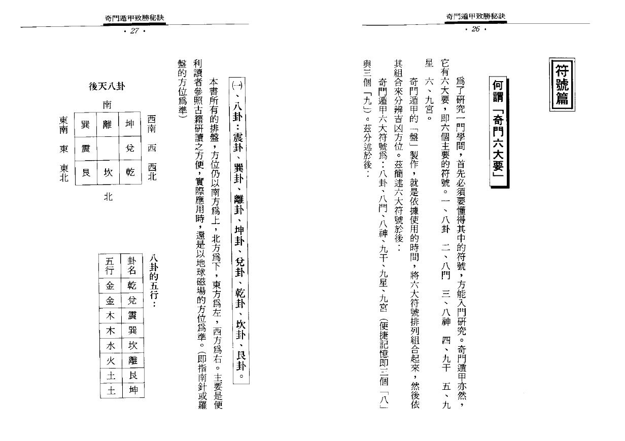 易学书籍 吴丰隆《奇门遁甲致胜秘诀》 奇门三式 第6张-