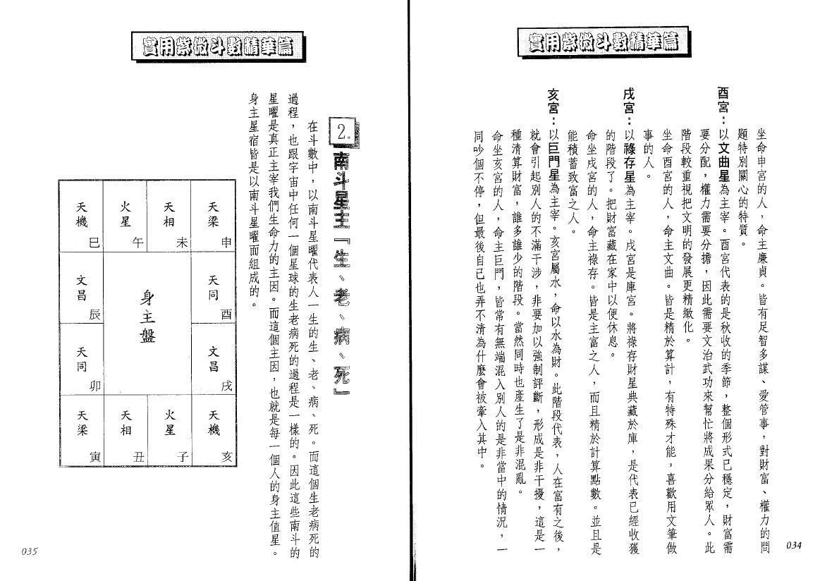 法云居士《实用紫微斗数精华篇》 易学 第6张-