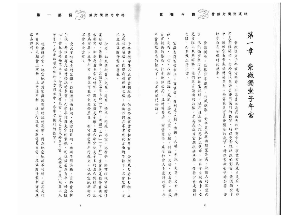 谢天诠《紫微斗数看偏财横财运程》 易学 第3张-