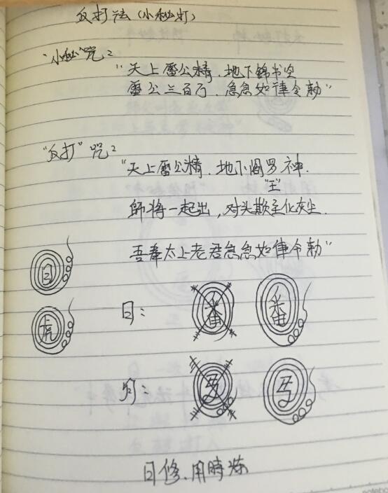华光大帝《华光法》手写法本 易学 第2张-