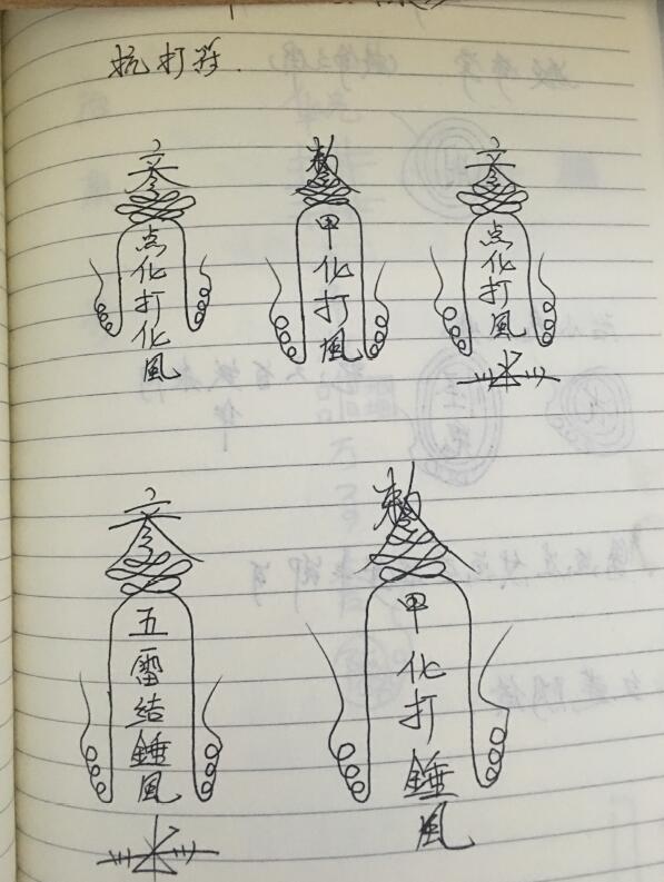 华光大帝《华光法》手写法本 易学 第4张-