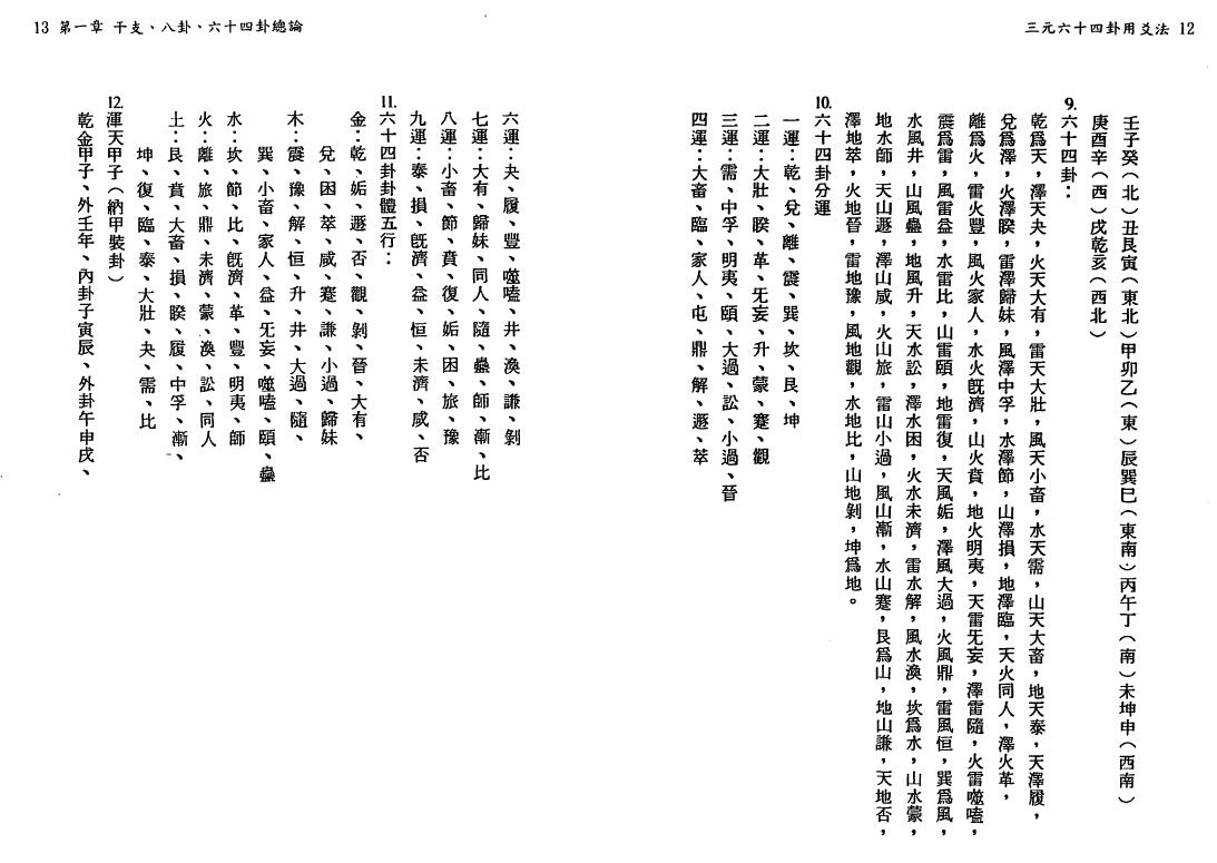 陈怡诚《三元六十四卦用爻法》 堪舆阳宅 第6张-