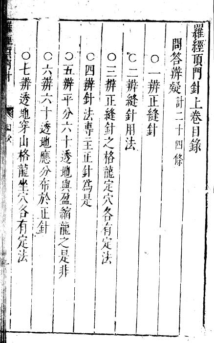 风水古籍《新镌徐氏家藏罗经顶门针》上下卷 附简易图解 鄙言 明 徐之镆定式 朱之相图解 三乐斋藏板 明天启时期金陵书林唐鲤耀刊本 国学古籍 第2张-