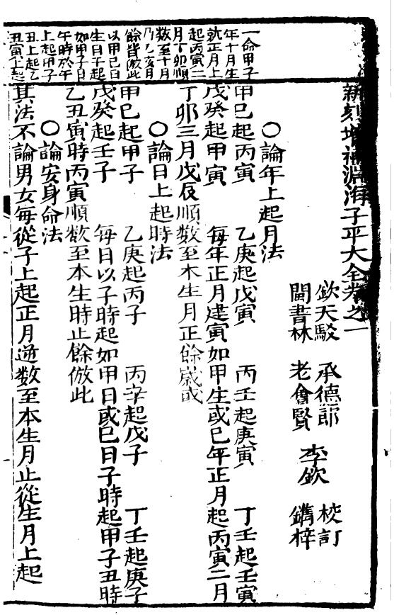 《评注渊海子平大全》永安堂本 八字命理 第4张-