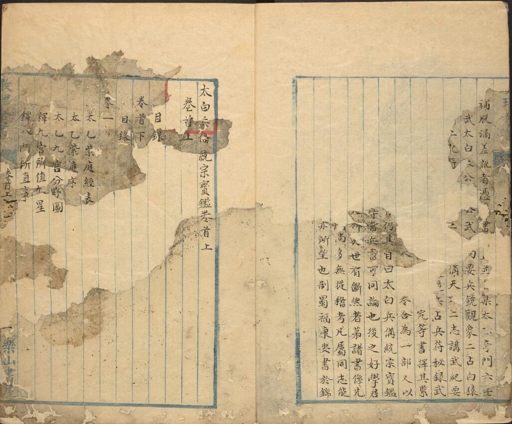 《太白兵备统宗宝鉴》总184卷 相传为唐李靖撰 国学古籍 第3张-