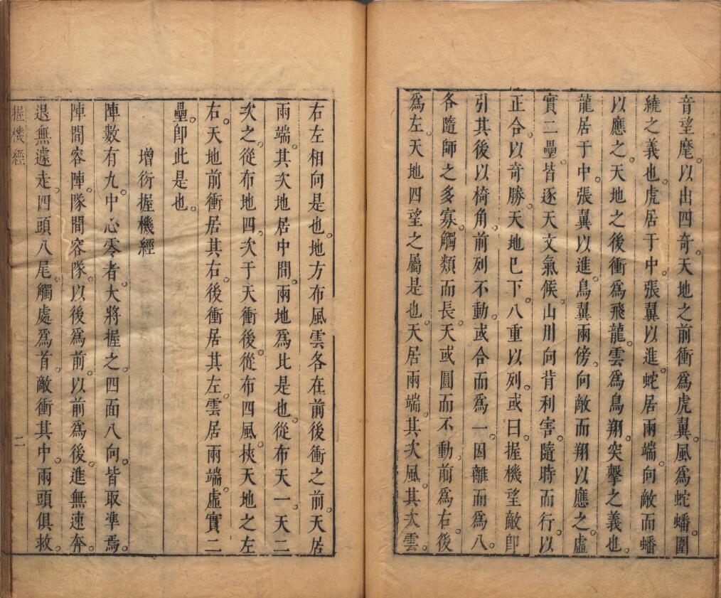 《握机经》三卷《握机纬》十五卷 明.曹胤儒辑 明末刻本 国学古籍 第3张-