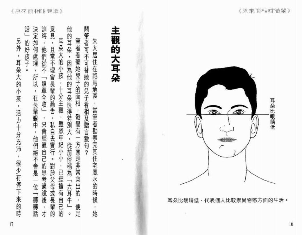 白鹤鸣《原来面相咁简单》 手相面相 第6张-