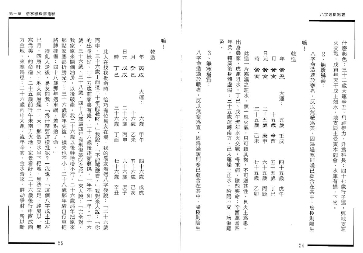张成达《八字速断点窍》 八字命理 第6张-