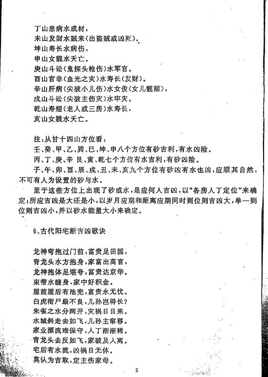 张成达《阴宅点窍系列教材》《阴阳宅吉凶速断法》 堪舆阳宅 第9张-