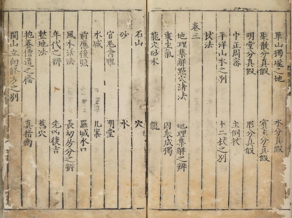 风水古籍《阴阳定论》三卷.明.周视著.明嘉靖时期刊本 国学古籍 第3张-
