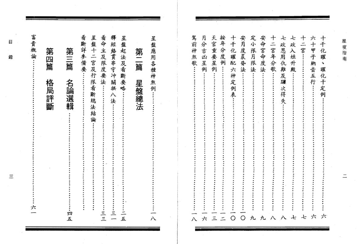 曹仁麟 张果老《星度指南果老星宗合编》 易学 第3张-