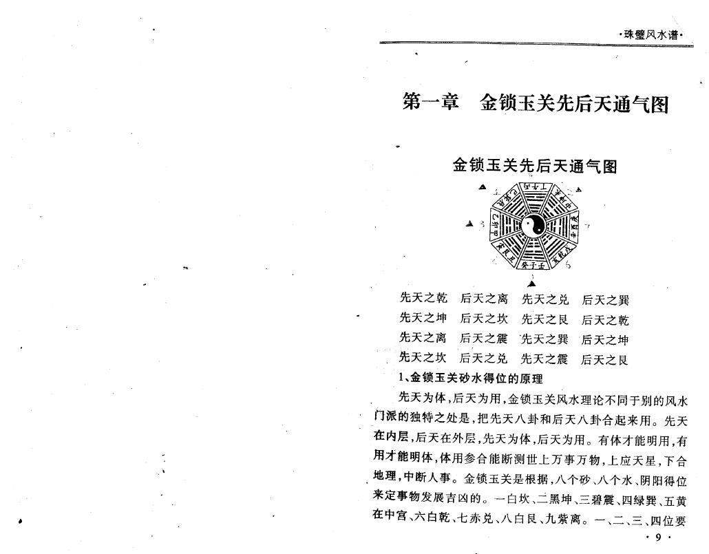 周兆骅《珠壁风水谱 过路阴阳 杨公风水》 堪舆阳宅 第4张-