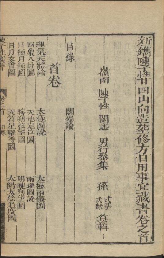 (清)陈应选《陈子性家藏书》12卷 首1卷 国学古籍 第2张-