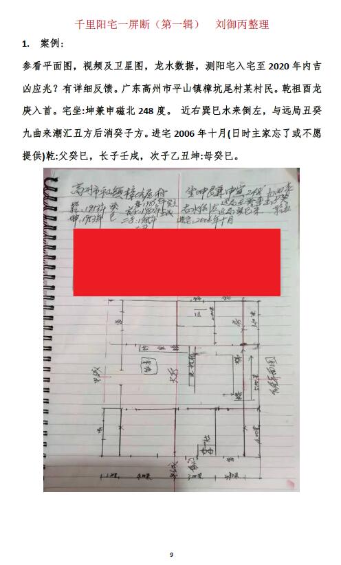 刘御丙《千里阳宅一屏断》第一辑 堪舆阳宅 第5张-