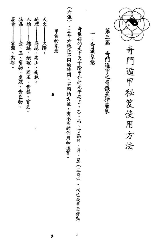 陈倍生《妙派奇门遁甲使用方法》 奇门三式 第5张-