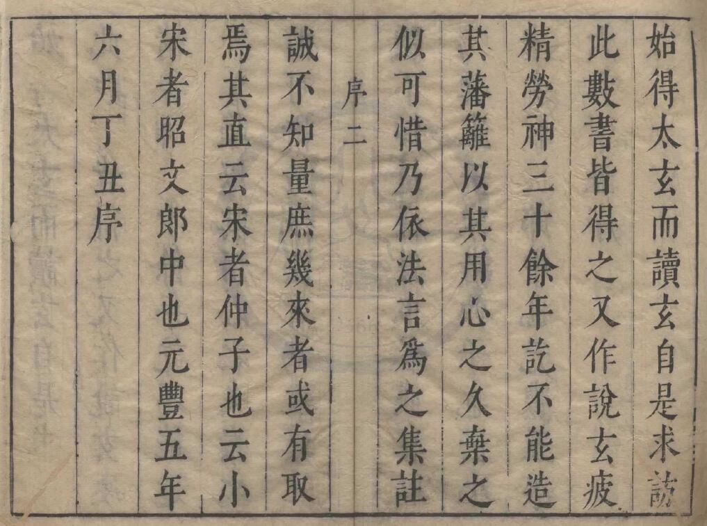 (汉)扬雄《扬子太玄经》十卷 天一阁藏本 国学古籍 第2张-