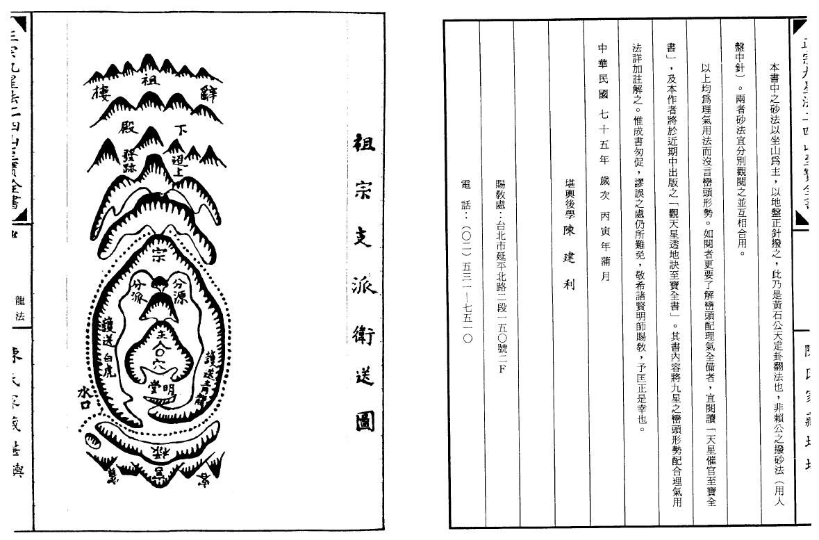 陈建利《正宗九星法二十四山至宝全书》上下册 堪舆阳宅 第4张-