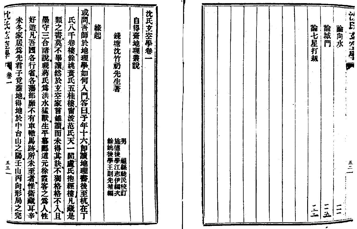 沈竹礽《沈氏玄空学原著》上中下三集 堪舆阳宅 第2张-