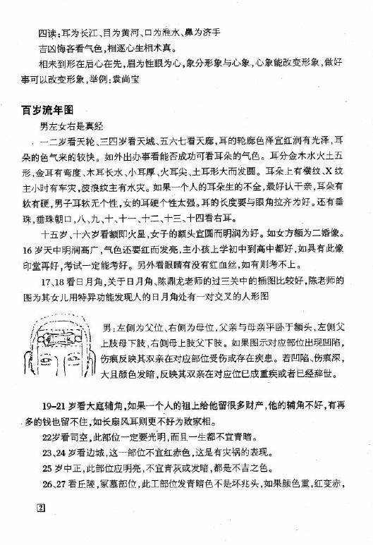 盛书笙《古相法弟子研修班课堂笔记》25页 手相面相 第3张-