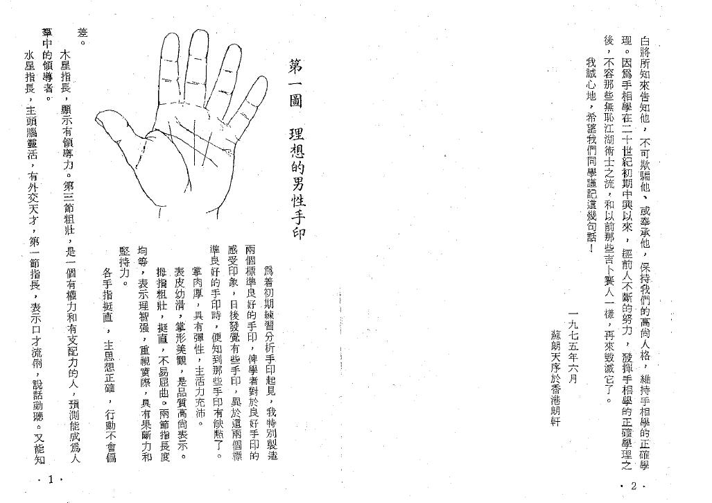 苏朗天《手印分析举例》 手相面相 第5张-