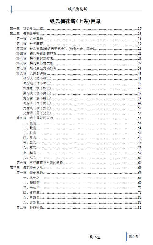 铁书生《铁氏梅花断》(上下卷) 易学 第2张-