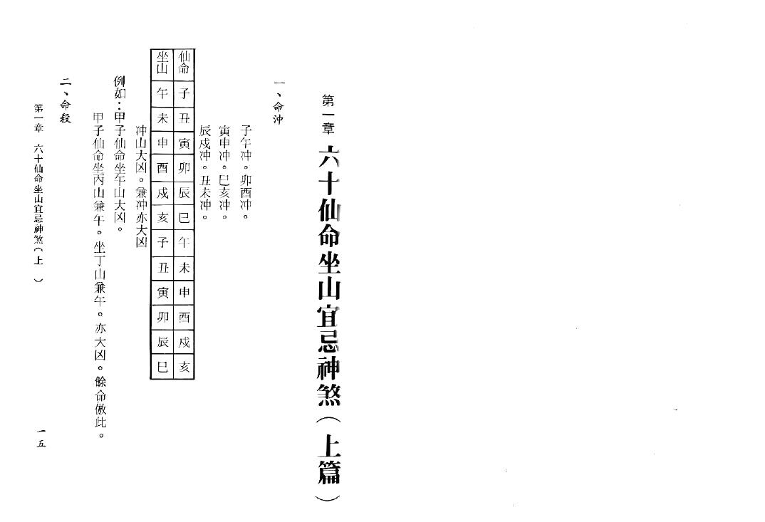 吴明修《六十仙命坐山宜忌手册》 堪舆阳宅 第6张-
