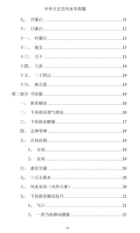 风水书籍《中华大玄空风水学真髓》(终稿) 堪舆阳宅 第3张-