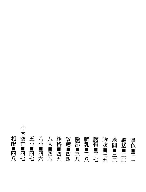 《实用简易相术口诀》《达摩一掌金》合刊 手相面相 第4张-