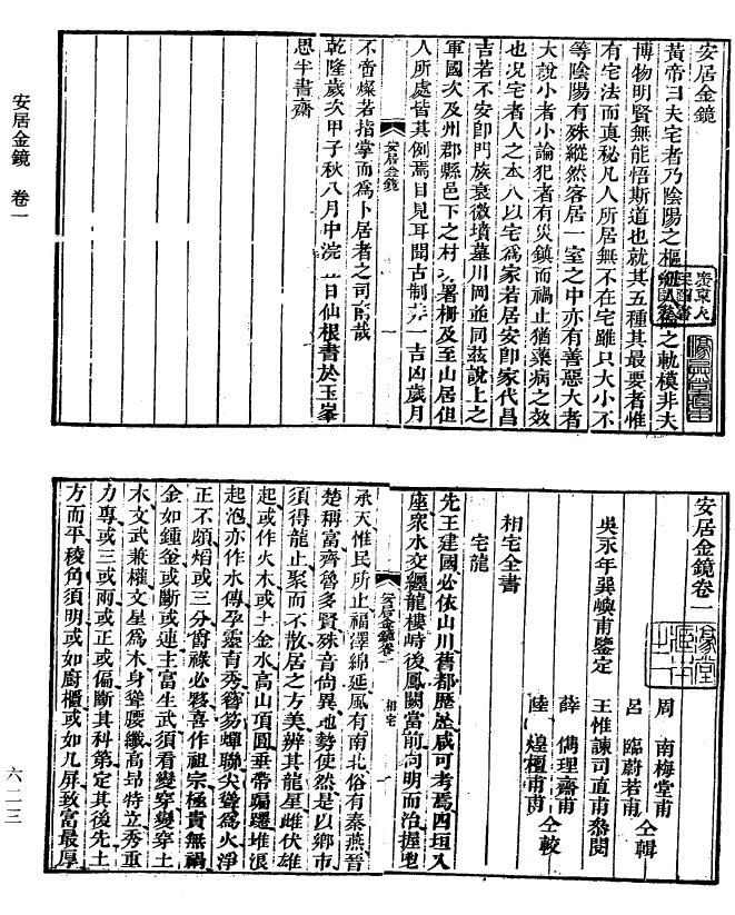 风水堪舆古籍《安居金镜》全八卷 国学古籍 第4张-