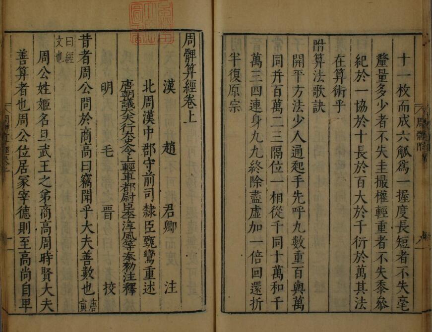 (唐)李淳风《周髀算经》163页 国学古籍 第2张-