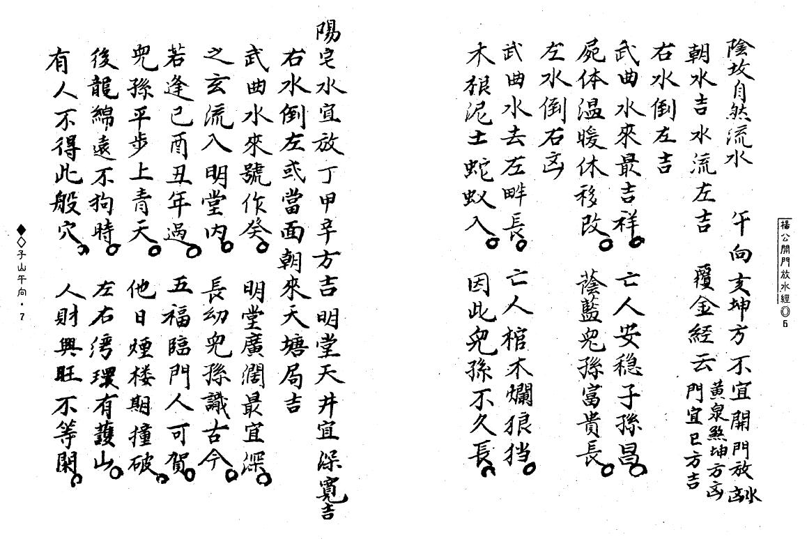 杨救贫《杨公开门放水经(附杨公诀)》215页 国学古籍 第4张-