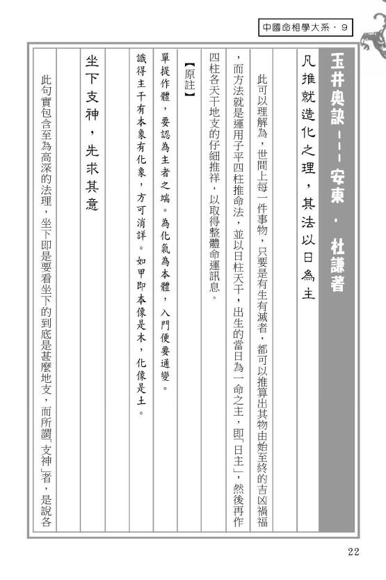 安东、杜谦著.易天生注释《玉井奥诀古今释法》236页(完整版) 八字命理 第3张-