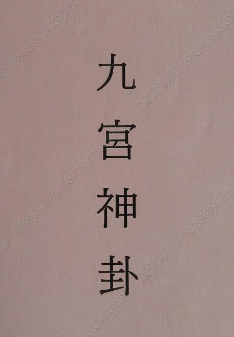 《九宫神卦》九宫秘法算命 30页