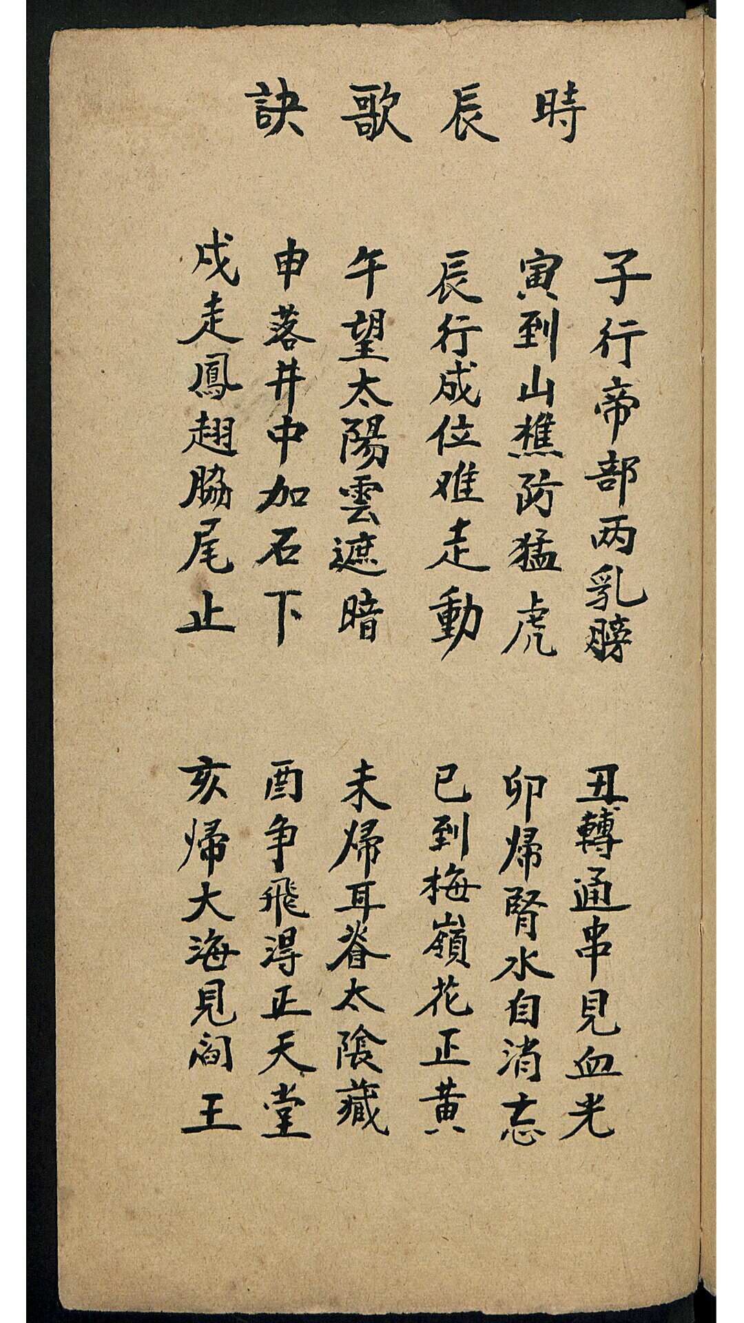 十二时辰穴伤诊治图