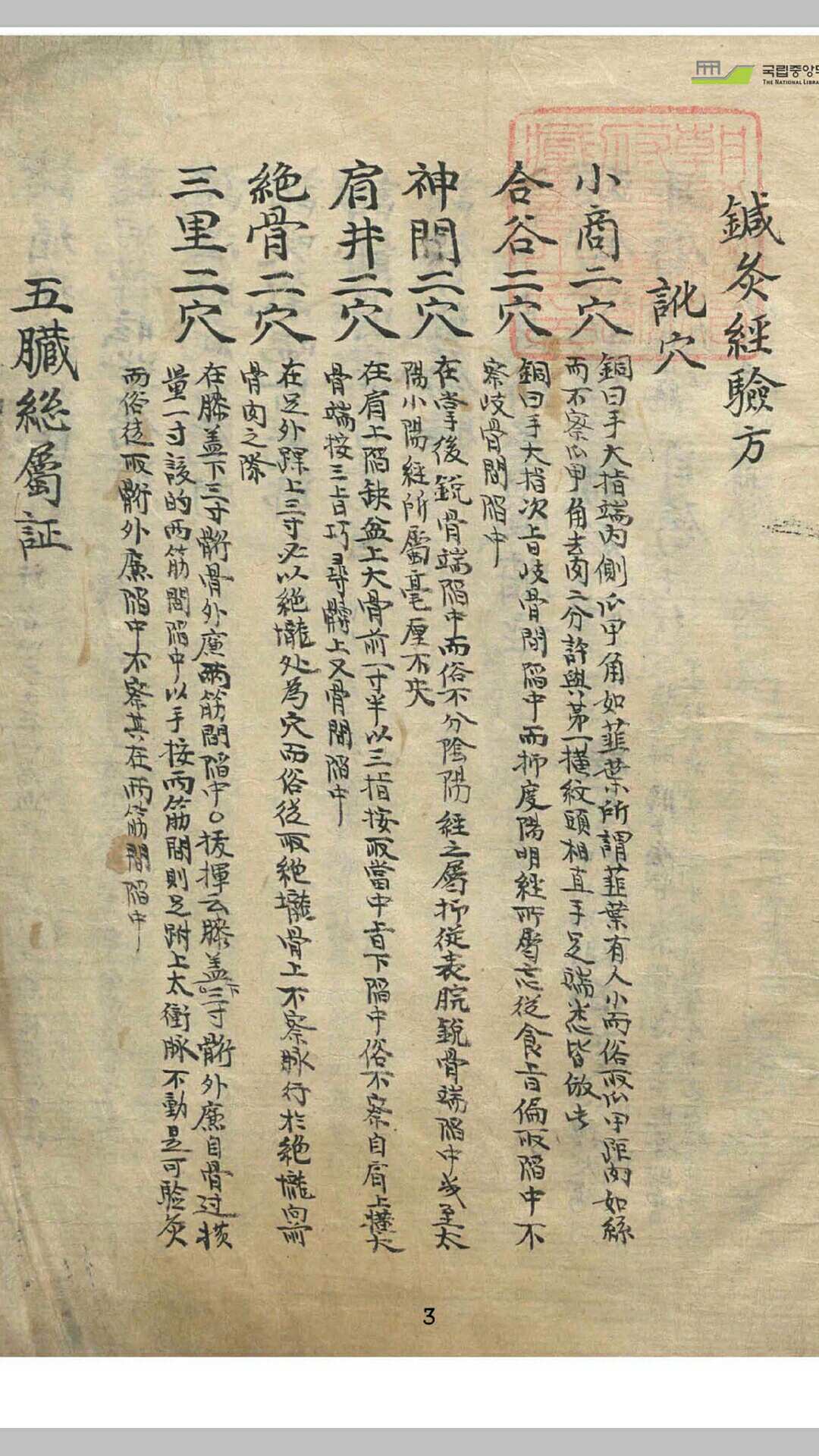 针灸法