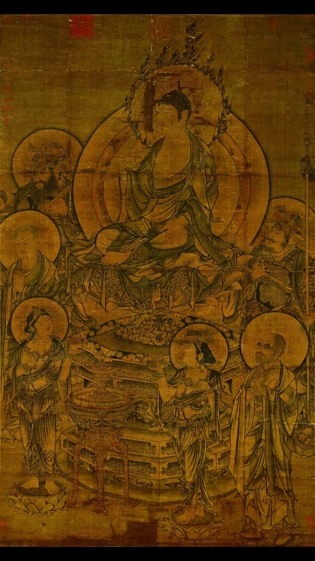 宋 任重 如来说法图