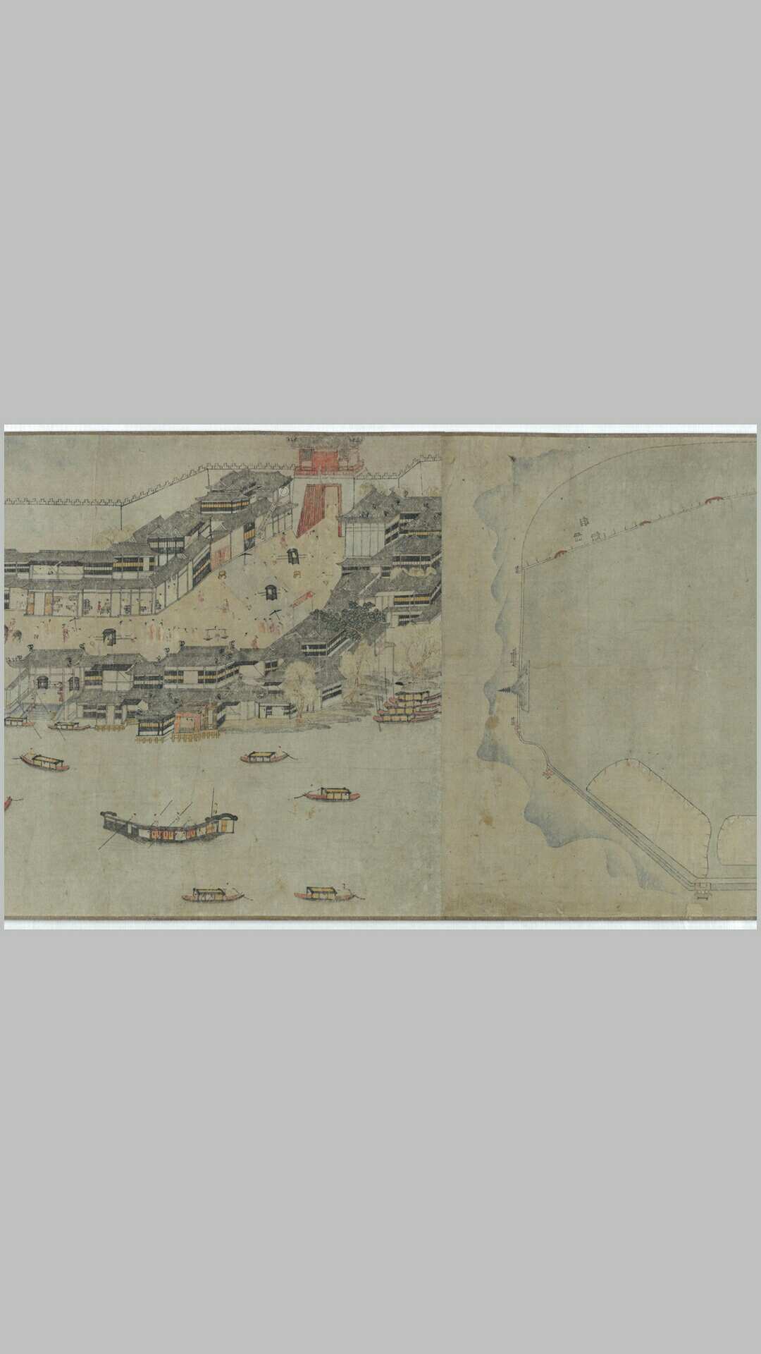 西湖清趣图.传.李嵩绘.注释.弗利尔艺术博物馆藏