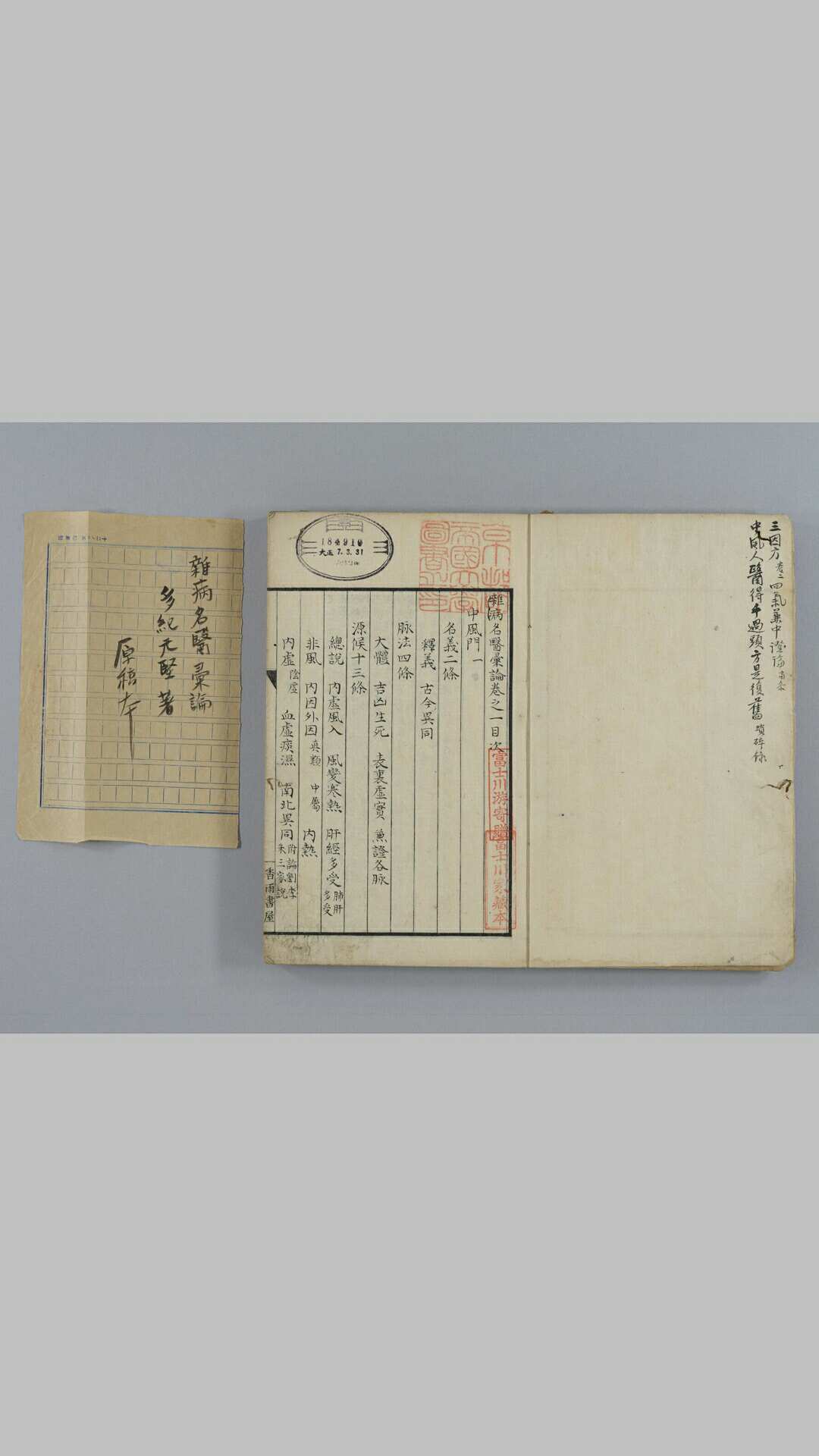 杂病名医汇论4卷.多纪元坚著