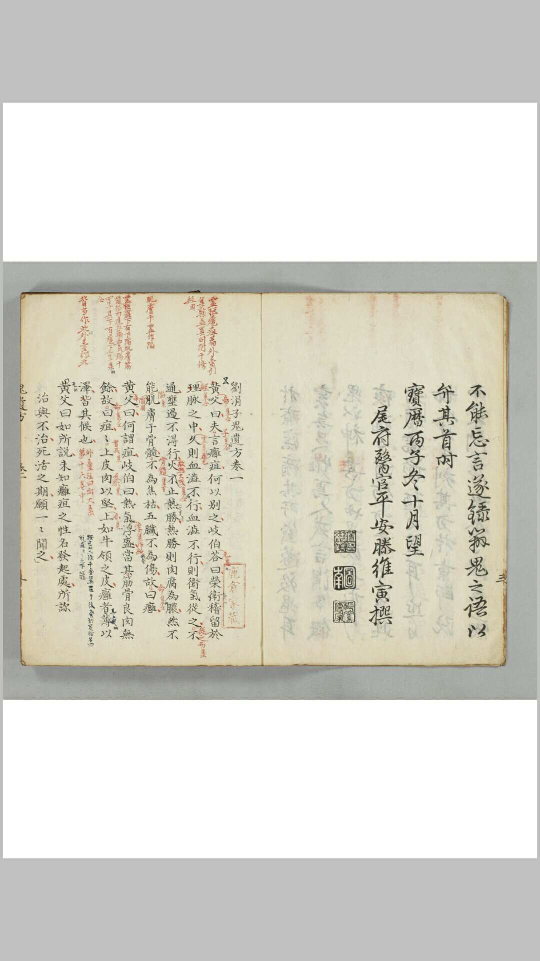 刘涓子鬼遗方 6卷