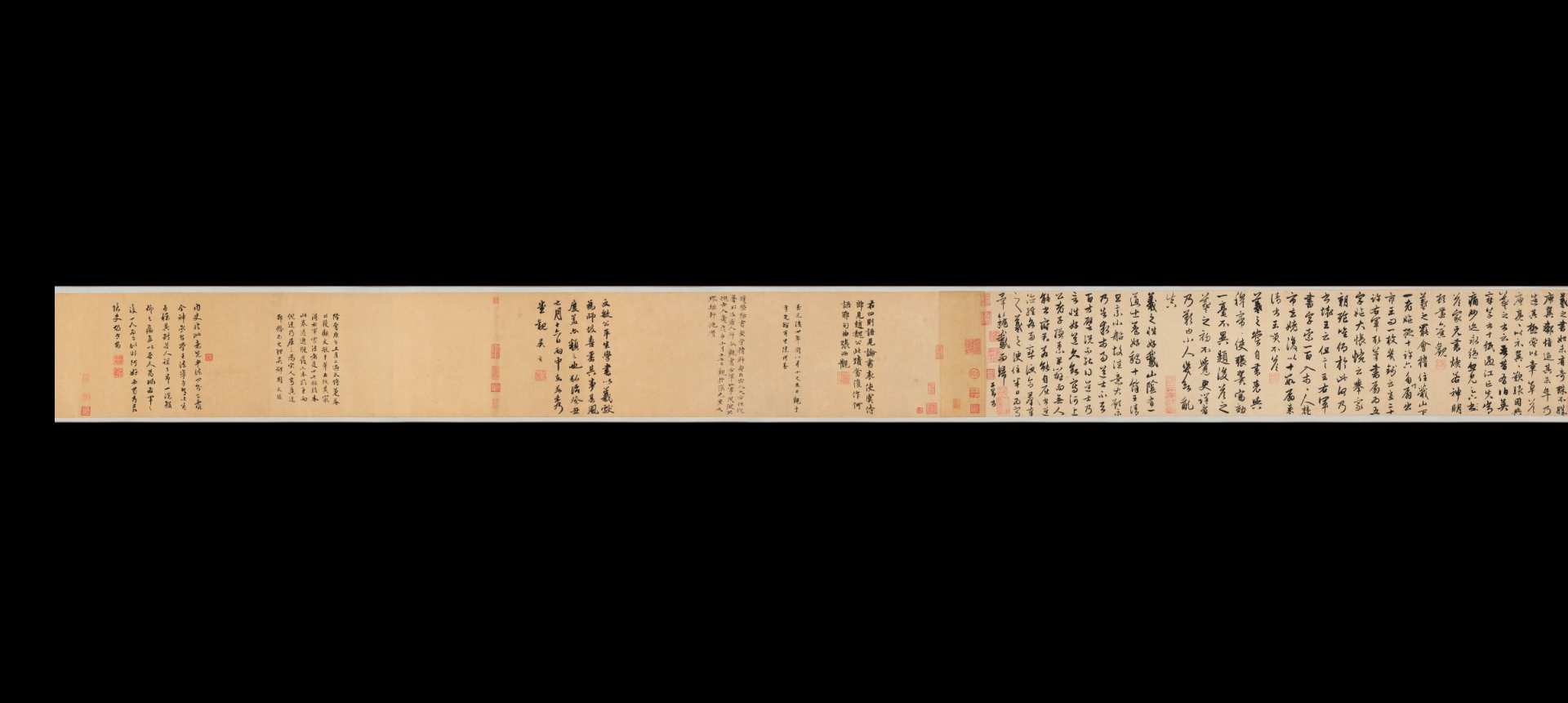 元 赵孟頫 王羲之轶事帖行草25×283