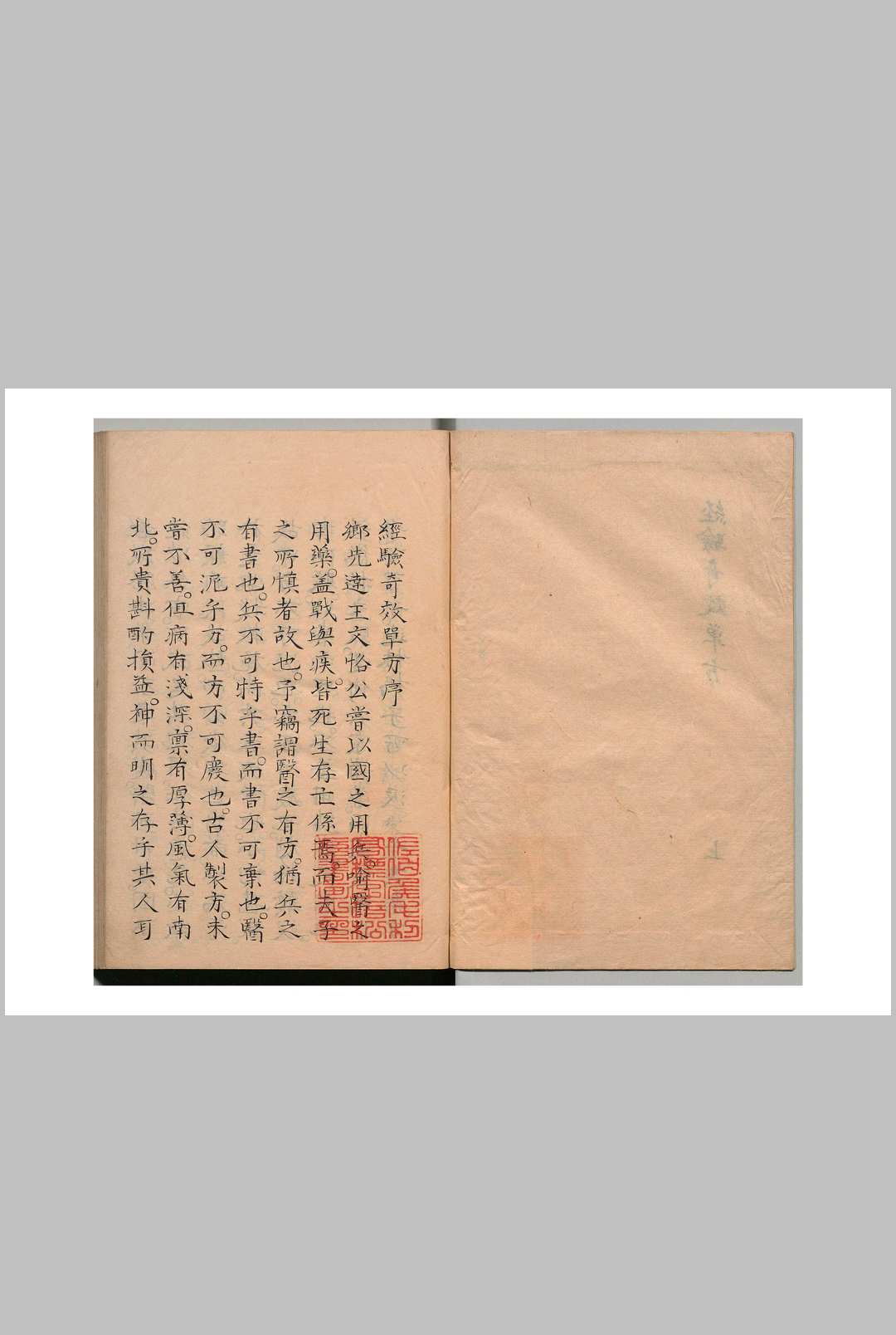 经验奇效单方 杨起（明）